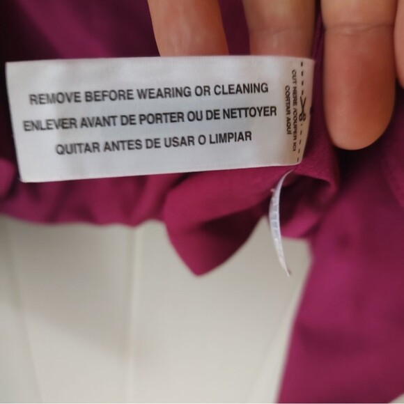 Relativity Magenta Draped Open Front Jacket | Women’s Size Large | NWT - Picture 6 of 7